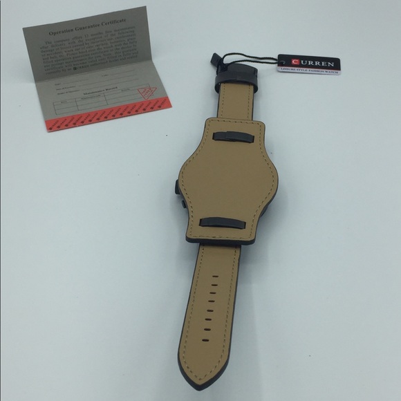 Curren 8225 Mens Military Quartz Luxury - Picture 4 of 4